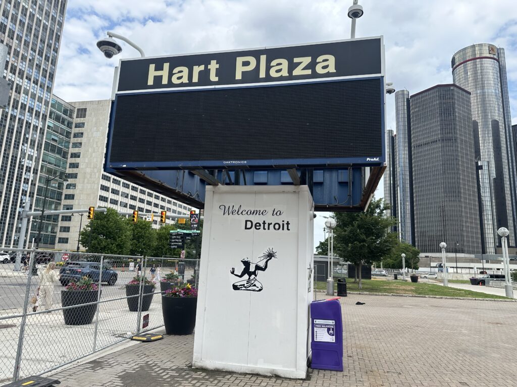 Hart Plaza Detroit