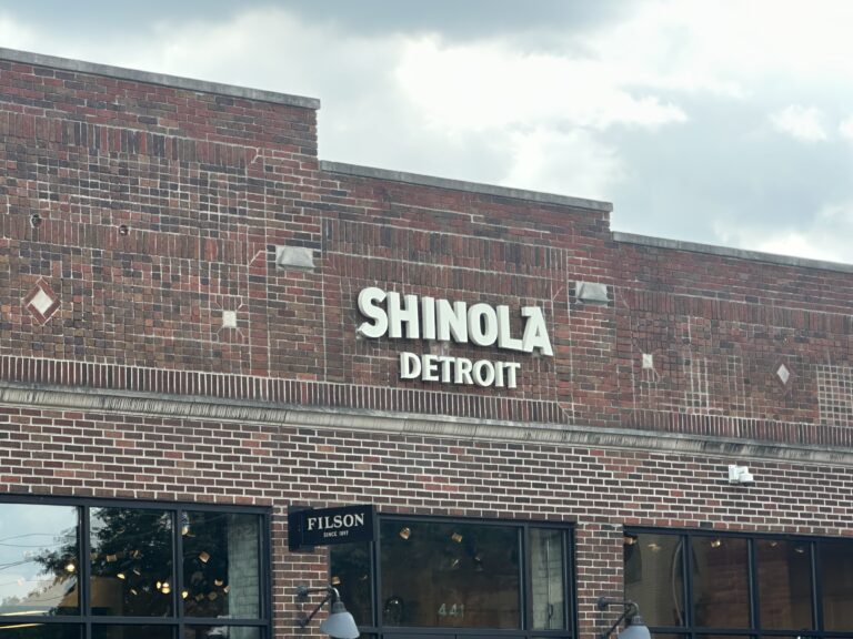 Shinola Detroit flagship in Midtown
