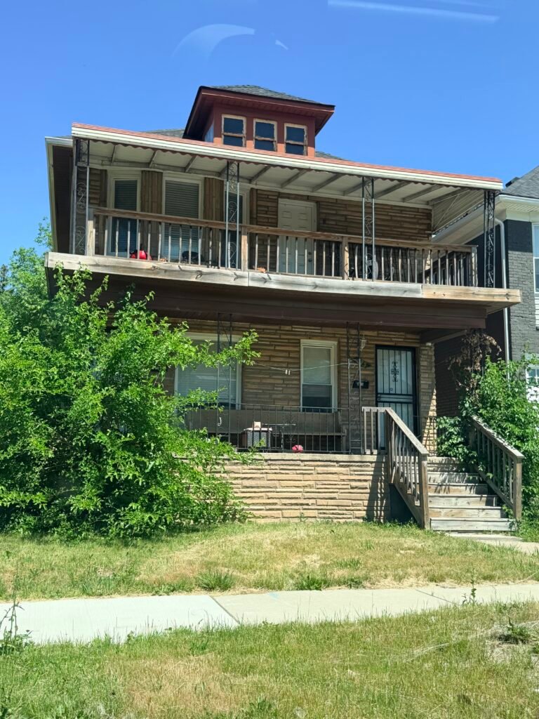 Diana Ross Childhood Home from the exterior
