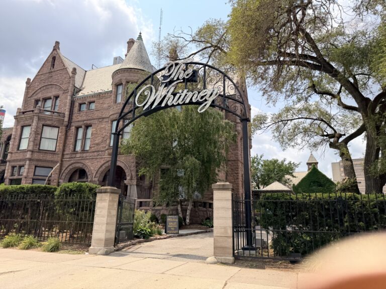 The Whitney Detroit haunted