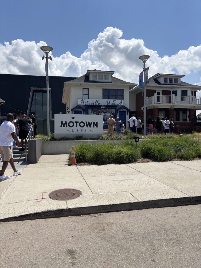 Exterior view of the Motown Museum