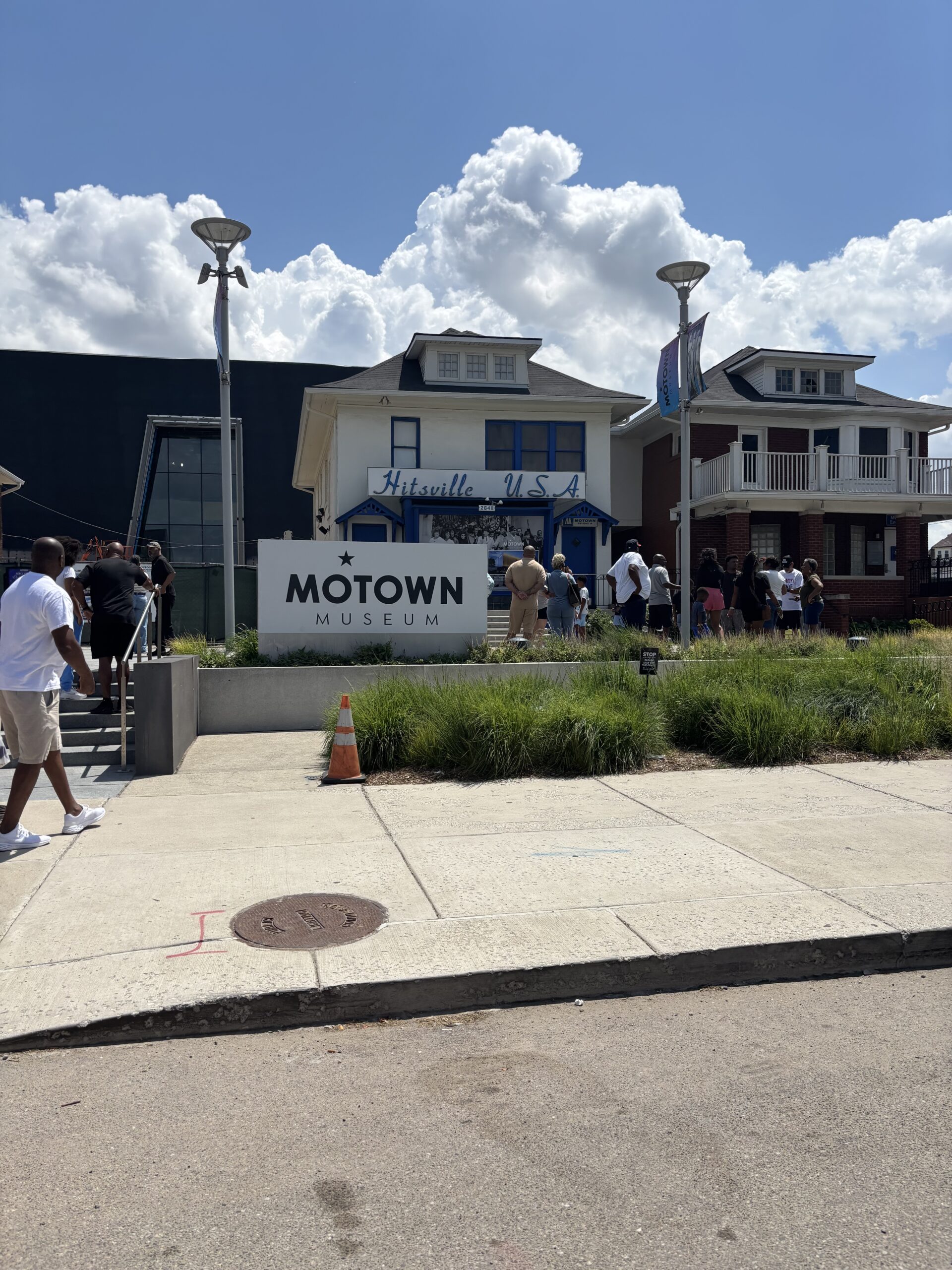 Hitsville U.S.A., home of the Motown Museum, on West Grand Boulevard in Detroit