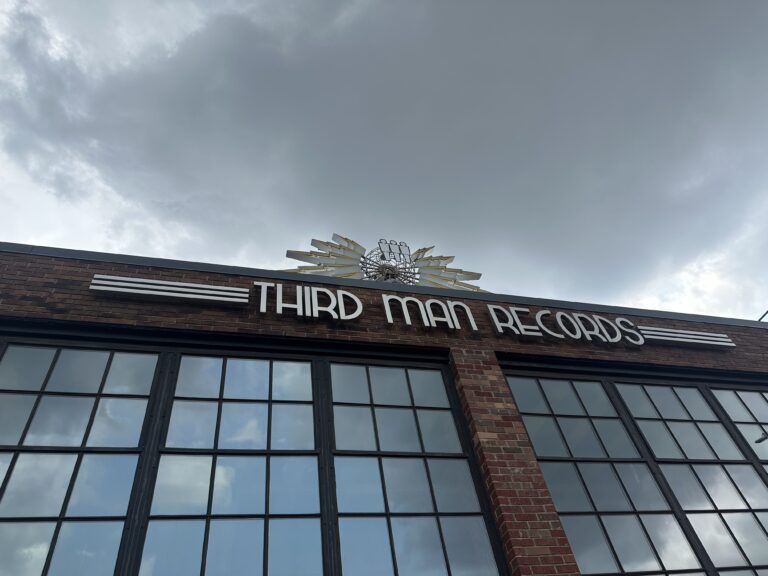 Exterior of Third Man Records Detroit