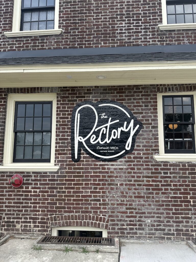 Exterior view of The Rectory Detroit