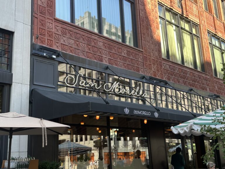 Exterior of San Morello Detroit