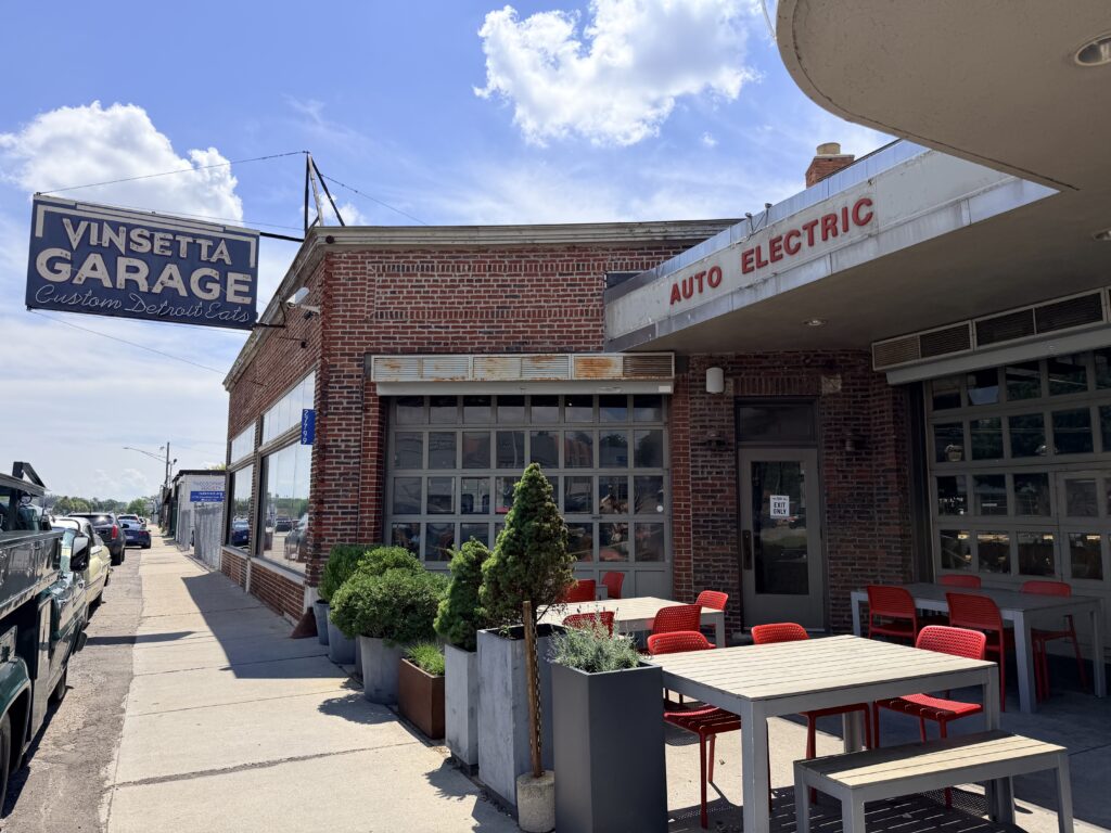 View of patio at Vinsetta Garage Berkley