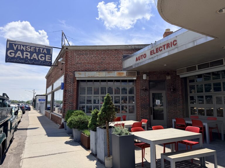 View of patio at Vinsetta Garage Berkley