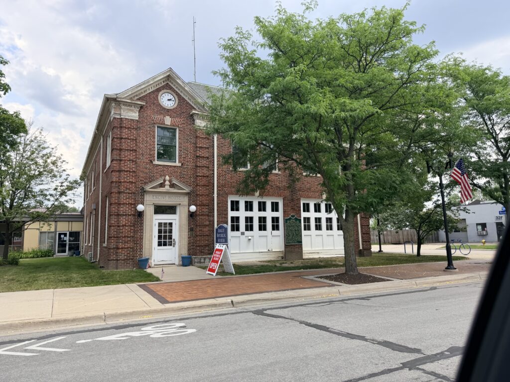 Street view of the Berkley Historical Museum