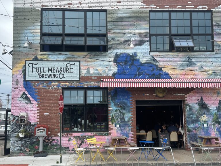 Exterior of Full Measure Brewing Detroit